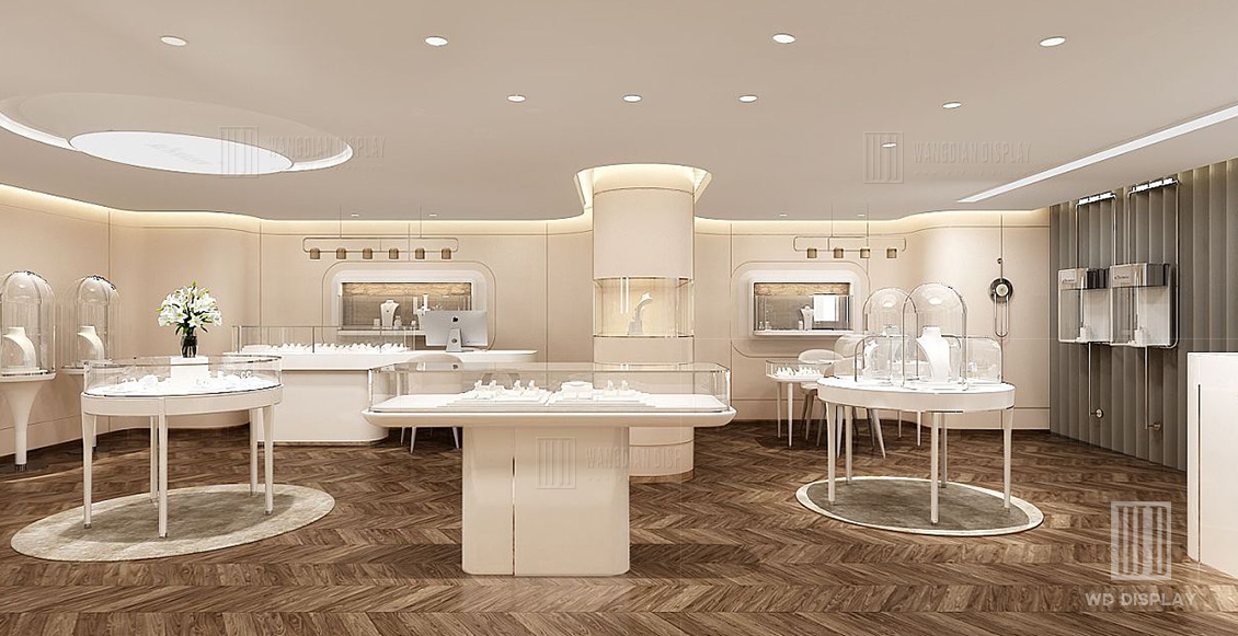 high-end luxury diamond jewelry store design-1