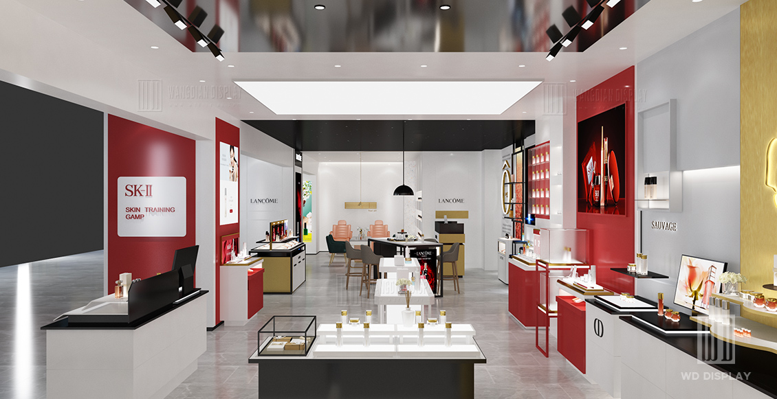 Luxury makeup store interior design-1