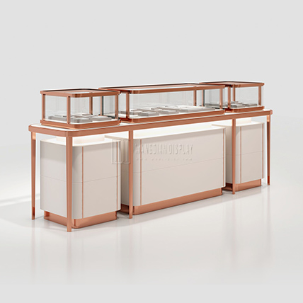 Boutique jewelry store showcase customization