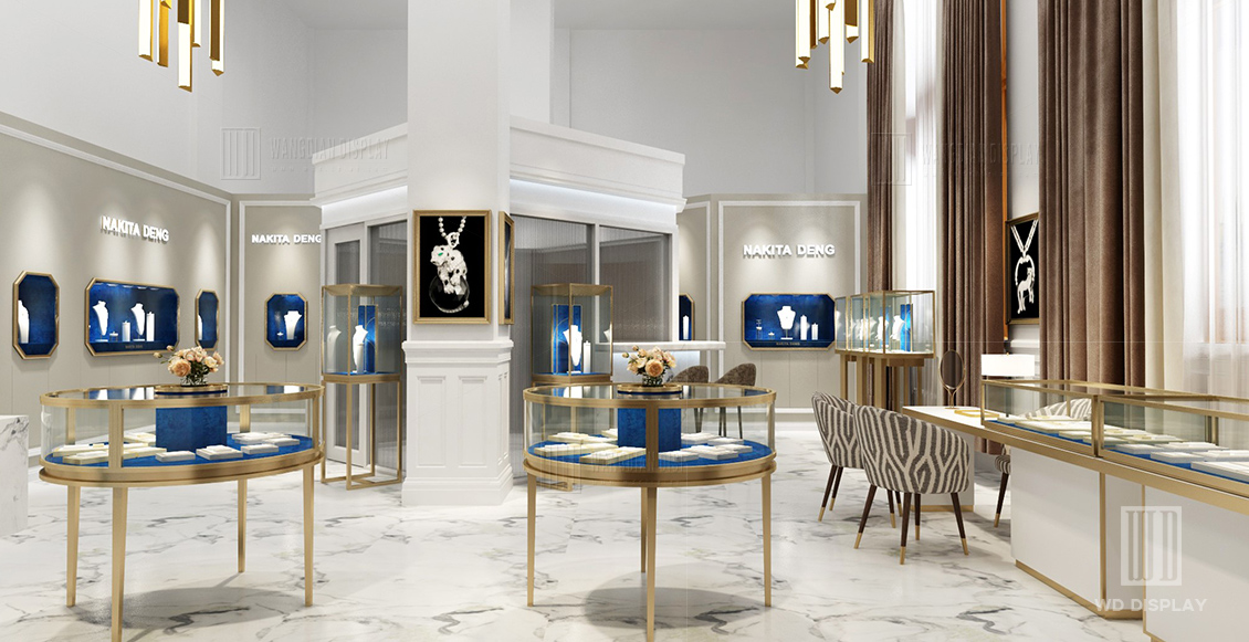 Modern style jewelry store design-1