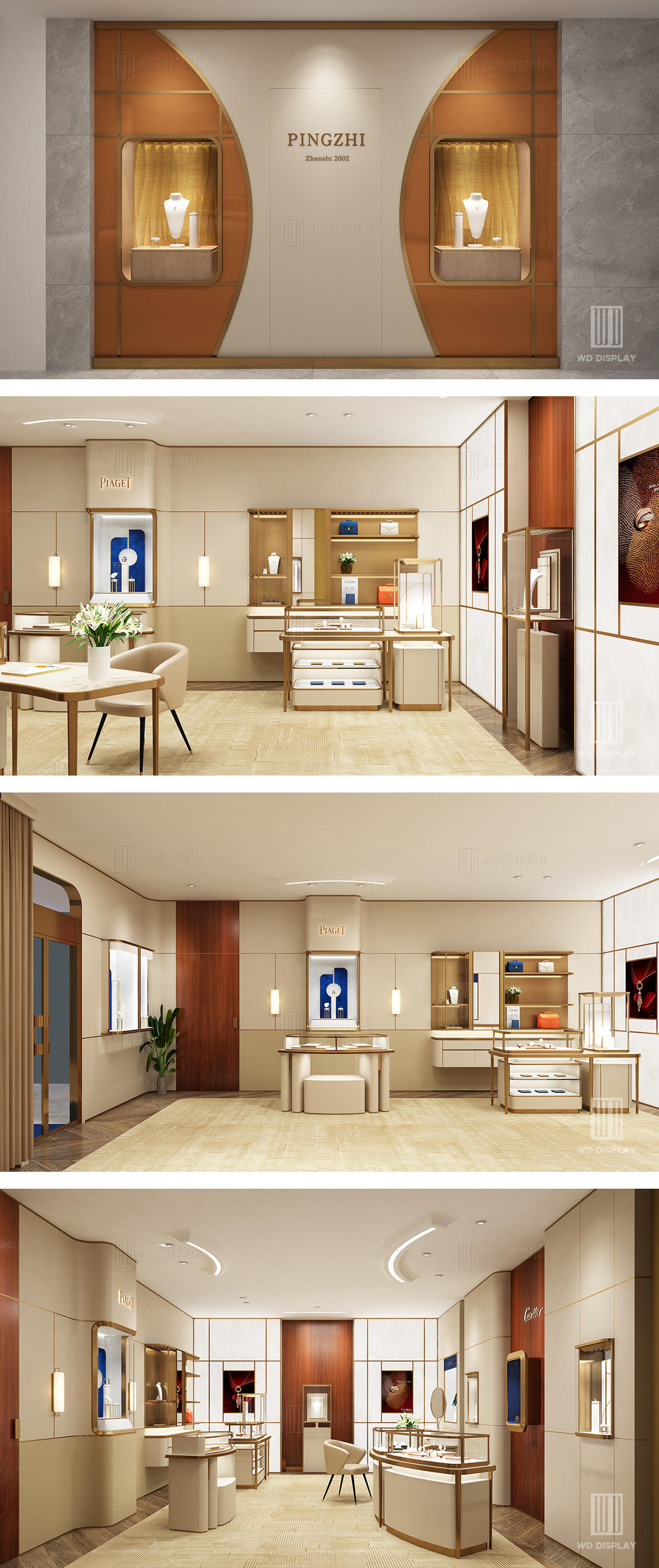 jewelry exhibition hall design