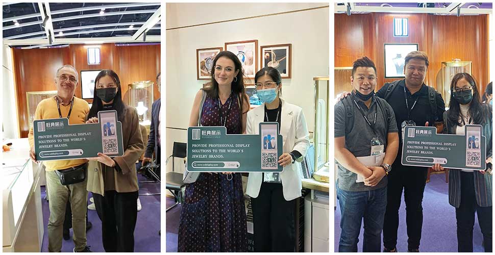 WD Display attended the Hong Kong International Jewelry Show