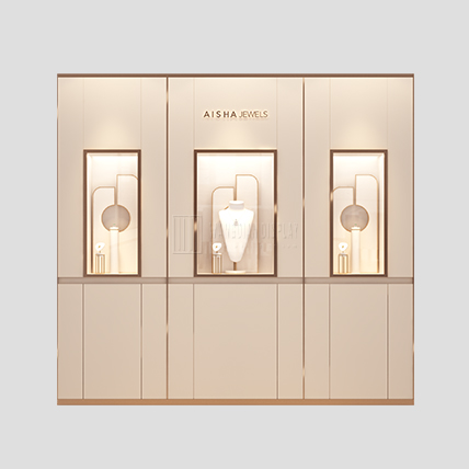 Most Popular Jewelry Wall Showcase For Sale High Quality Jewelry Display Wall Case