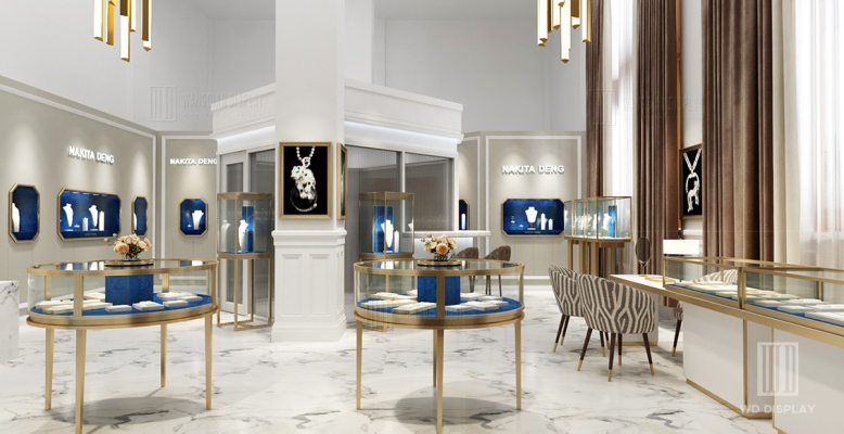 Modern style jewelry store design