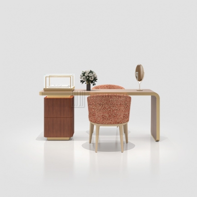 Jewelry and watch shop display table commercial retail shop negotiation table experience table