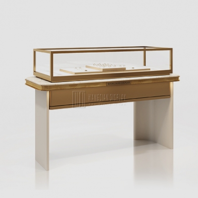 2025 New Jewelry Display Cabinet Customized Luxury Gold Display Cabinet Manufacturer