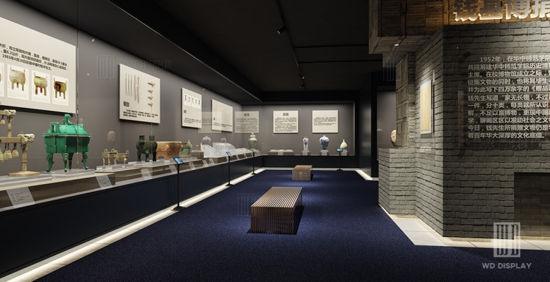 Antique museum display design