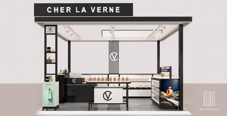 2024 Malaysia Perfume Kiosk Showcase Project in Shopping Mall