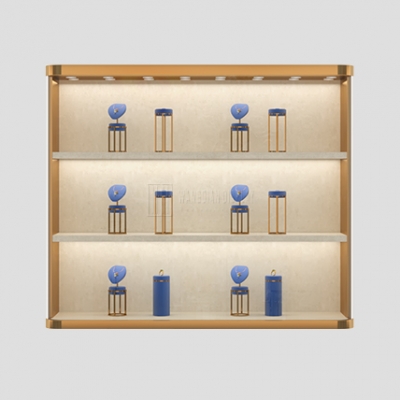High-end Jewelry Hanging Wall Cabinet Wall Mounted Jewellery Display Case
