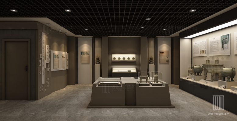 Small museum display design