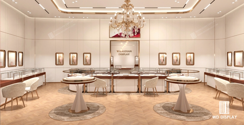 【2026】US Luxury Jewelry Retail Space Interior Design & Showcase Manufacturing Project