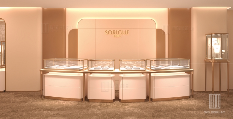 【Spain】Jewelry store interior design high-end jewelry showroom design ideas