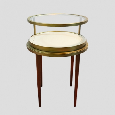 【RTS】 Round glass jewelry boutique cabinet for retail stores