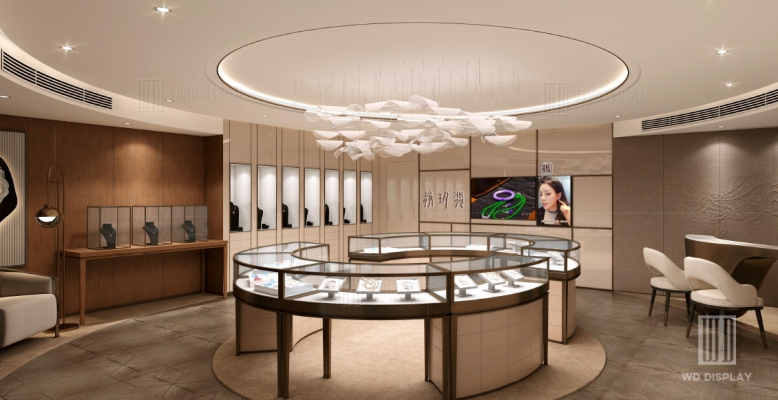 Jade Showroom Design Jewelry Store Design