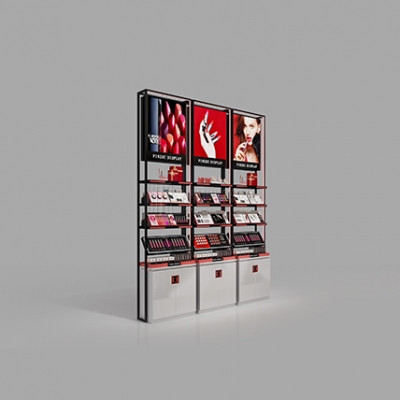 luxury perfume makeup display cosmetics rack