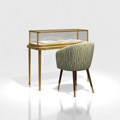 Hot sale modern jewelry store front cabinet
