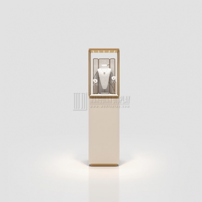 High-end jewelry display tower luxury jewelry display stand fixture