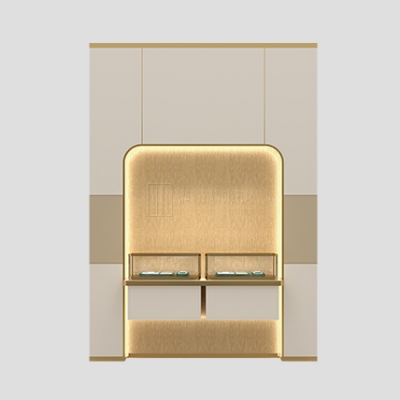 2025 Jewelry Wooden Wall Glass Cabinet Display Case Showcase Interior Design