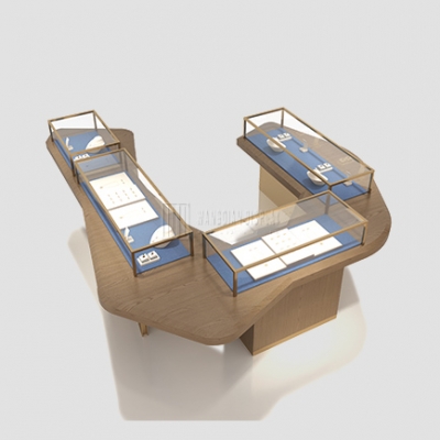 Luxury jewelry store showcase counter design combination jewelry display table