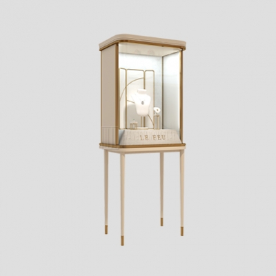Jewelry Display Tall Showcase Jewelry Shop Window Display Case Custom Jewellery Vitrine