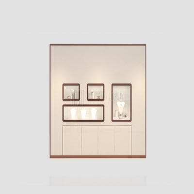 2025 New Free Standing Jewelry Wall Cabinets Wholesale Jewelry Showcase Design
