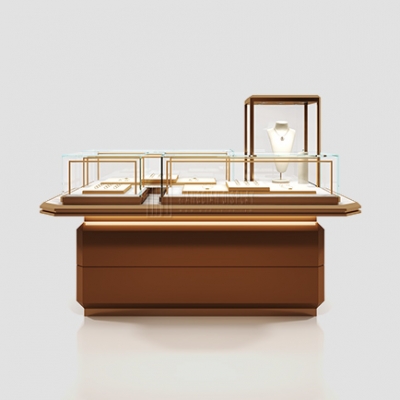 Latest Design Luxury Jewelry Combination Display Showcase Jewellery Display Table Counter