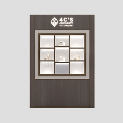 High Quality wall jewelry display cabinet wall jewelry showcase Manufacturers