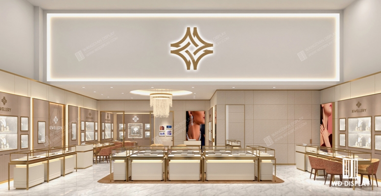 【Saudi Arabia】Retail Space Design and Vitrine Manufacturing for Branded Jewelry Stores