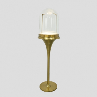 【RTS】Free Standing Dome Glass Cover Boutique Jewelry Showcase