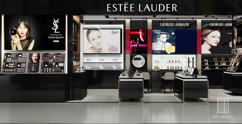 Cosmetic shop decoration design