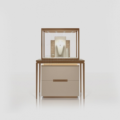 2025 Customized Luxury High-End Jewelry Store Window Display Cabinet