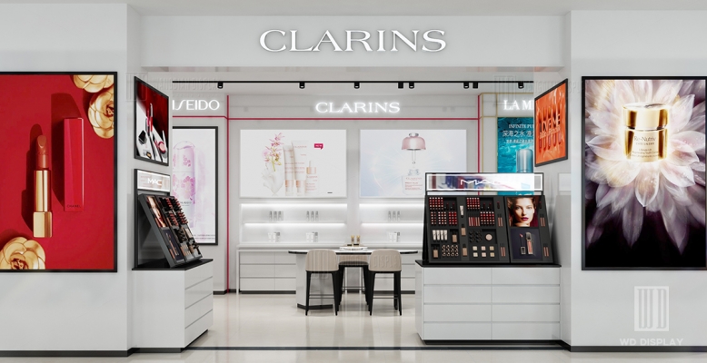 cosmetics store interior design project