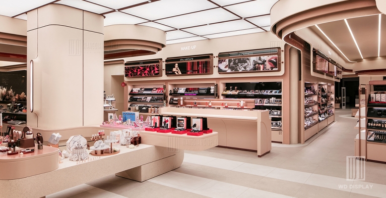 Airport Large-scale makeup duty-free store design