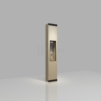 single watch display column display wall cabinet