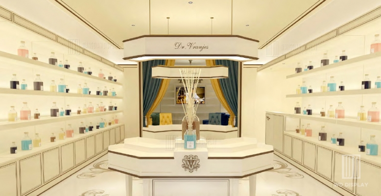 Premium fragrance retail store 3D design
