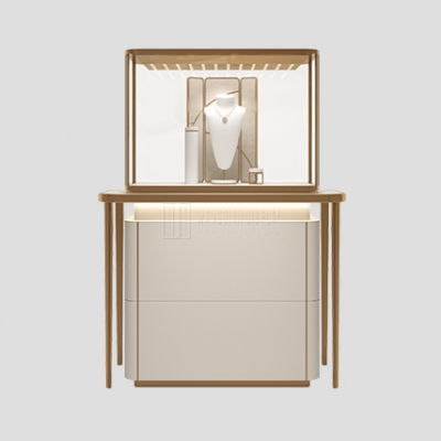 2025 New Jewellery Retail Store Front Showcase and Window Display Case Design