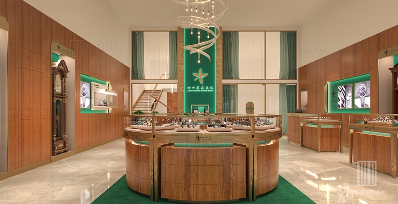 Luxury watch retail store creative design