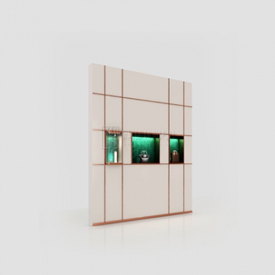 Luxury bag store showcase design