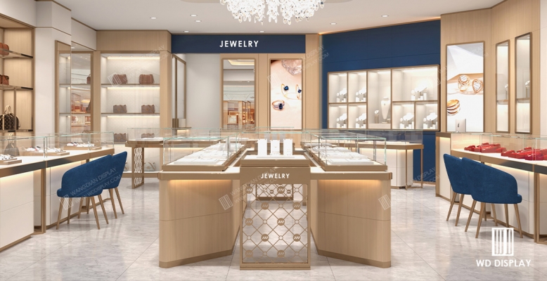 【 Singapore 】 Interior Design Plans And Showcase Customization For Luxury Jewellery Retail Stores