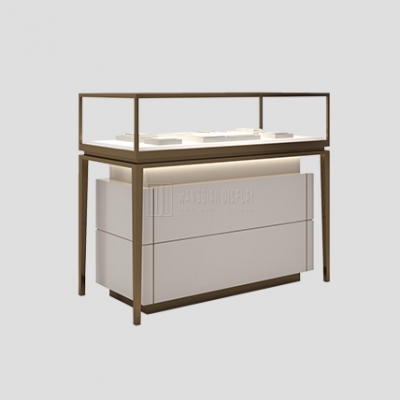 customized luxury jewelry store display cabinet modern new decorative design