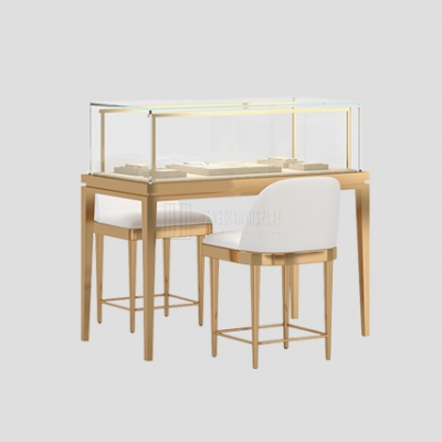 New Design Jewelry Showcase Luxury Jewellery Showcase with Electronic Lock