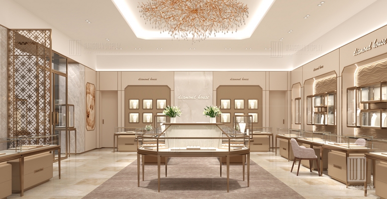 【Saudi Arabia】High-end luxury store design for brand jewelers