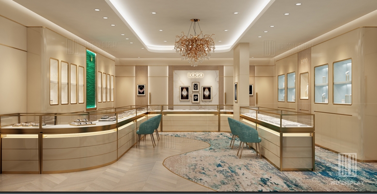 High-end jewelry & watch store refurbishment design