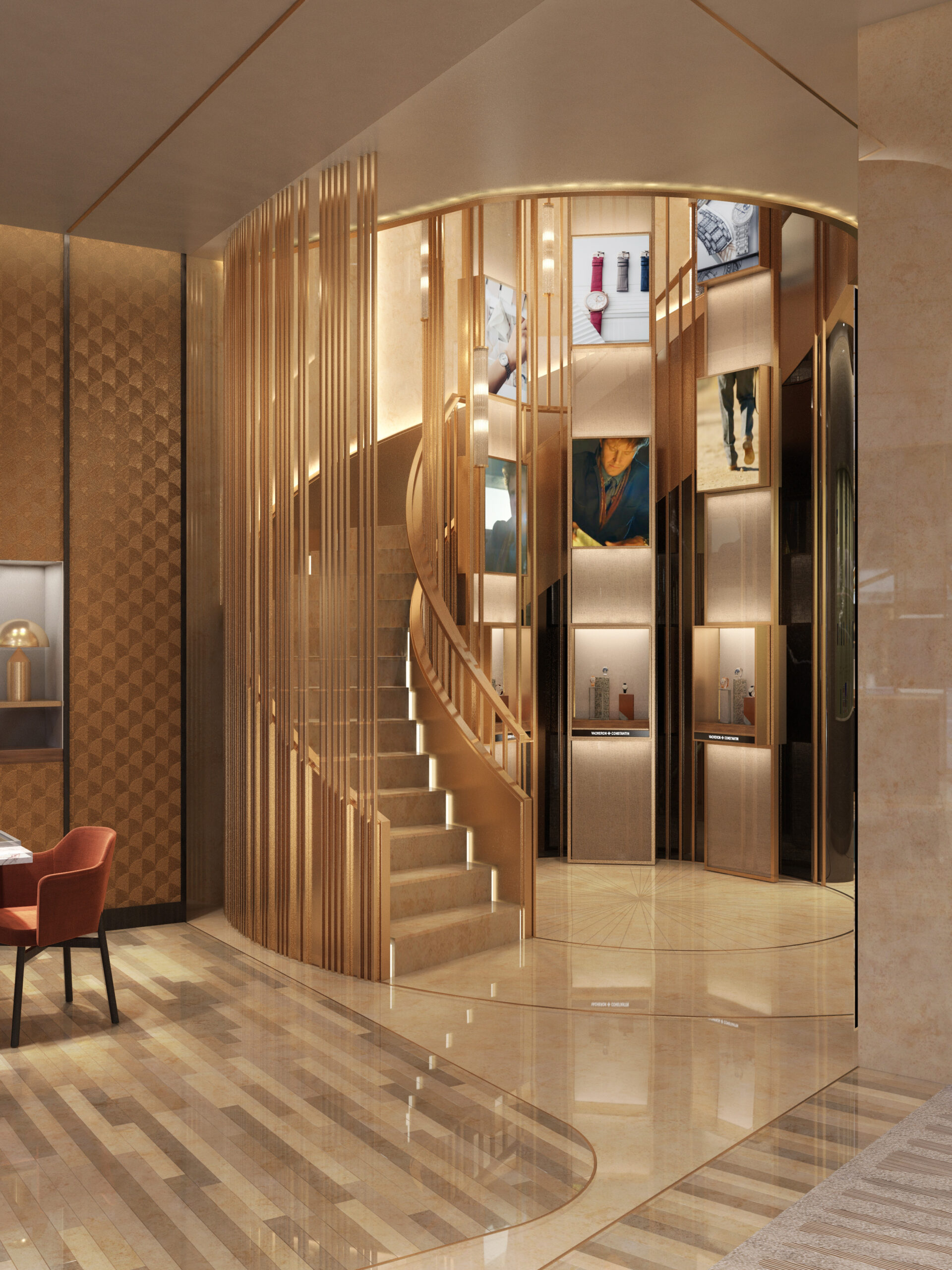 high-end jewelry shop