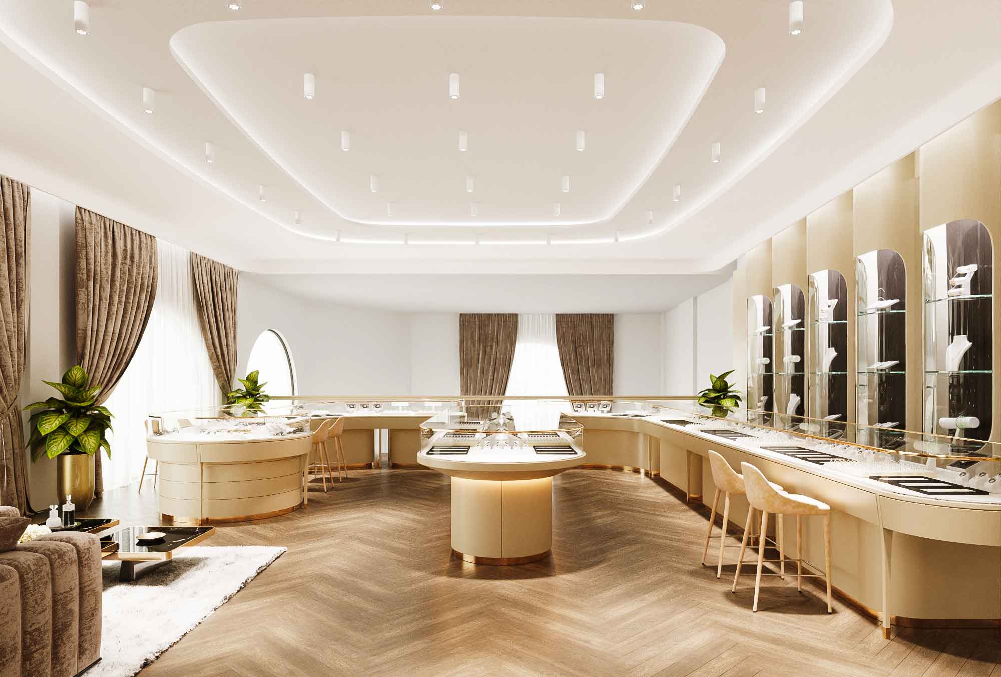 jewelry store interior