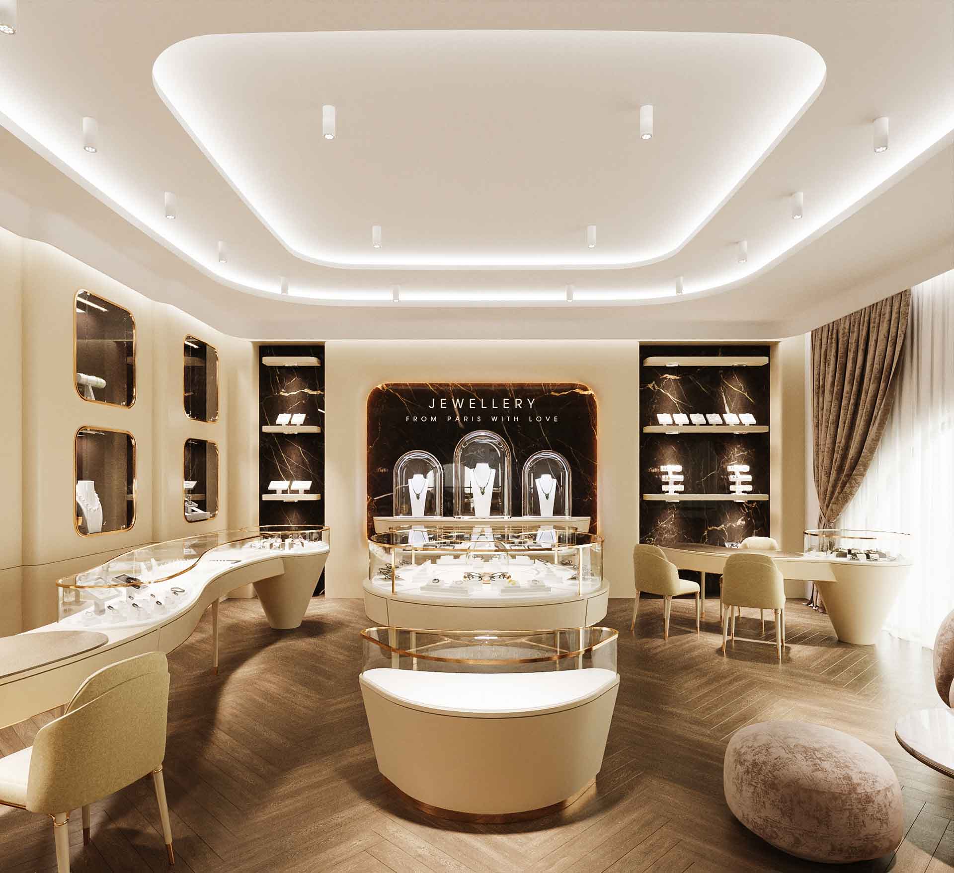 jewelry shop interior