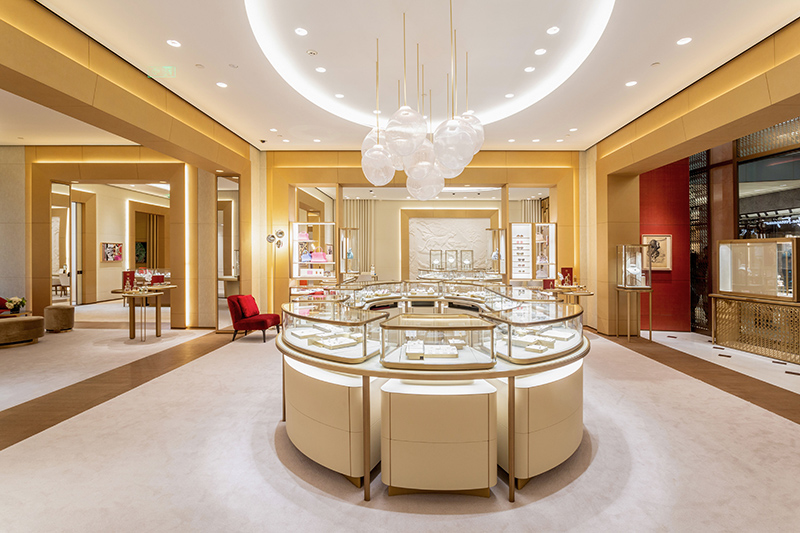 Jewelry Shop Island Cabinets