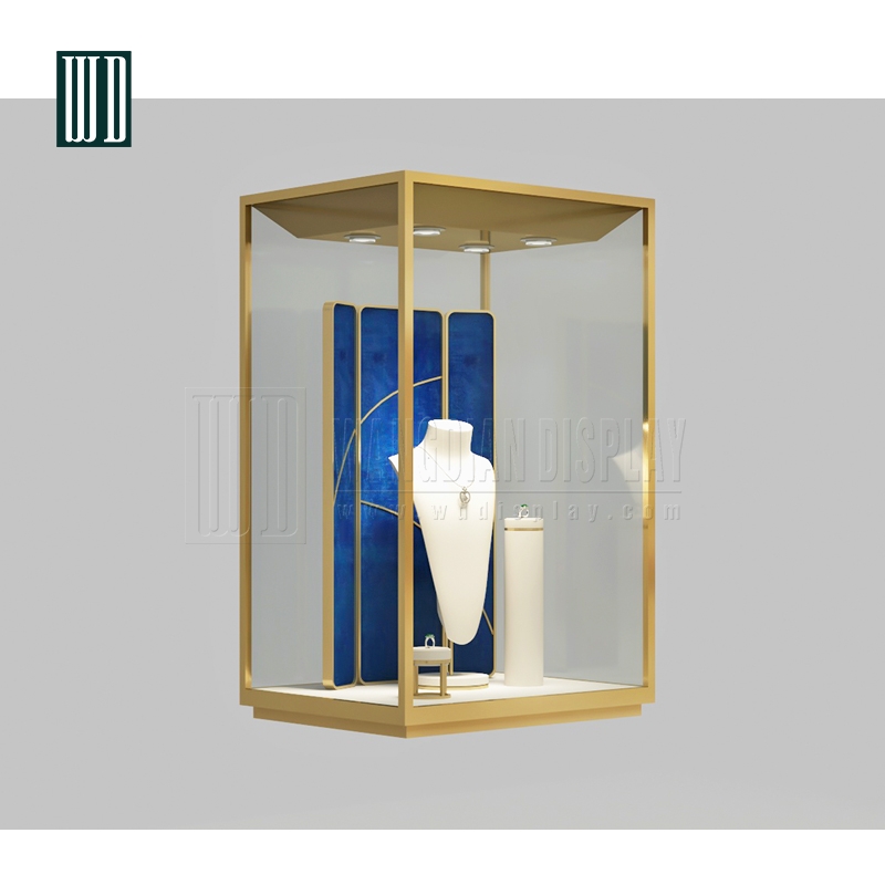 high-end jewelry showcase