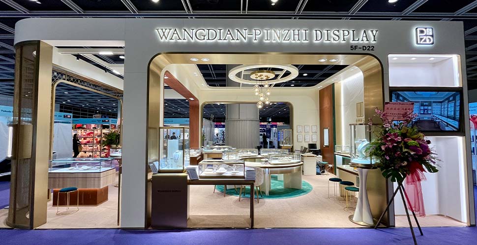 Jewelry show booth - Wangdian Display