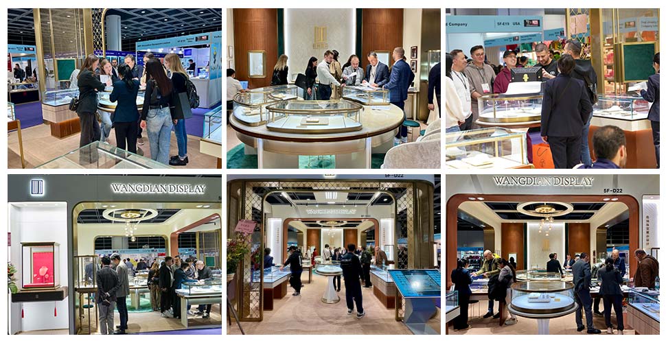 Hong Kong international jewelry show - wangdian display